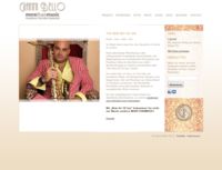 Webdesign und Programmierung für den Saxophonist Gianni Bello
