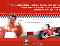 Website für Michael Schumacher Fantag
