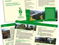 Grafik Design: Broschüre Tourismus Mittelrhein