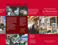Gestaltung Flyer für italienisches Restaurant Madonnina, Bad Breisig