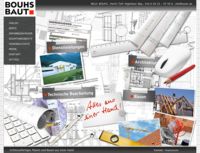 Webseite für WILH. BOUHS - Hoch-Tief-Ingenieur-Bau, Bad Breisig