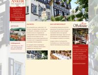 Neue Webseite für das Hotel Restaurant Anker, Bad Breisig