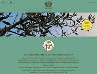 Webseite mehrsprachig für Online Shop Olivenöl extra nativ aus Portugal