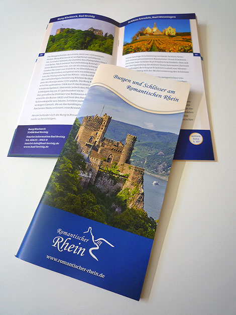 Romantischer Rhein Tourismus GmbH: Broschüren
