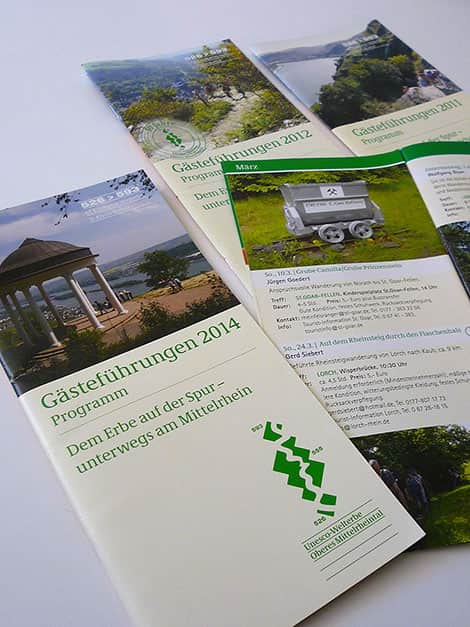 UNESCO Welterbe Oberes Mittelrheintal: Broschüren