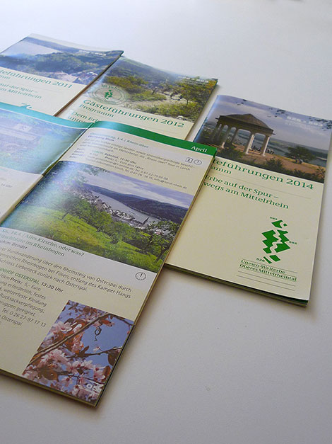 UNESCO Welterbe Oberes Mittelrheintal: Broschüren