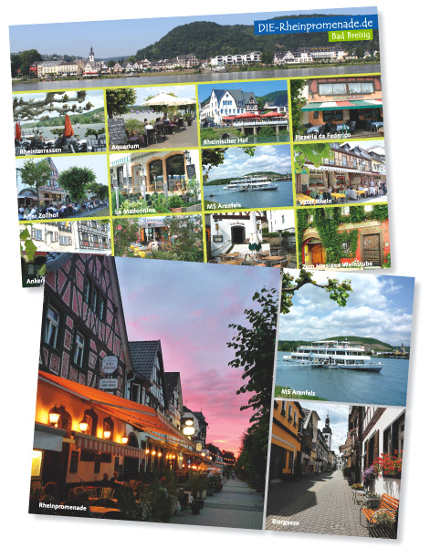 Postkarten - Motive aus Bad Breisig